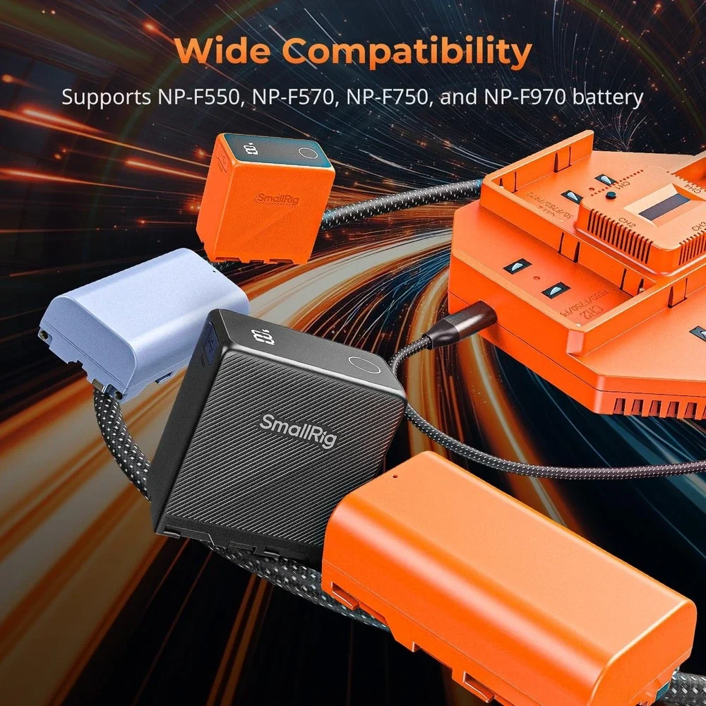 SMALLRIG channel battery